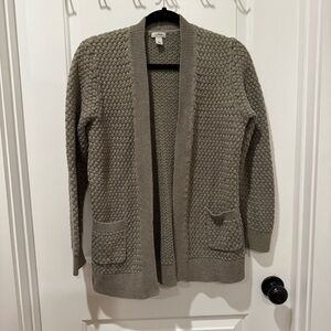 LL Bean Women’s Knit Open cardigan, Large